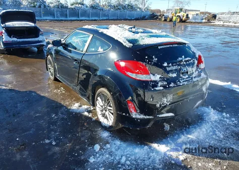 2013 Hyundai Veloster Re:mix z USA, uszkodzony, nr VIN KMHTC6AD0DU136857